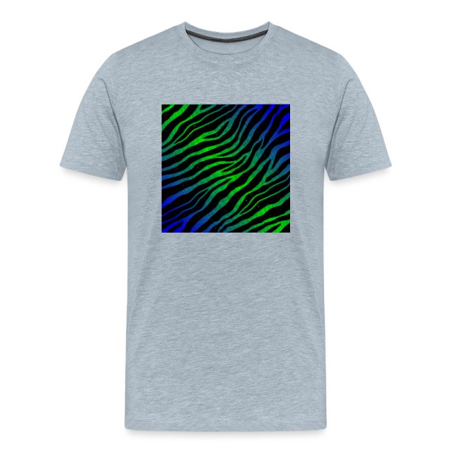 Ripped SpaceTime Stripes - Blue/Green