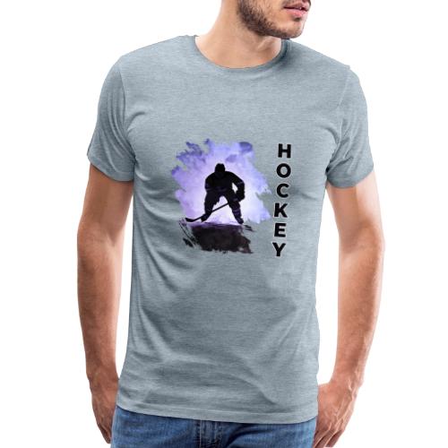 Hockey Charge - Men's Premium T-Shirt