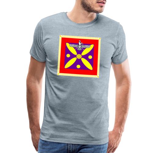 Derafsh Kaviani and Farvahar - Men's Premium T-Shirt