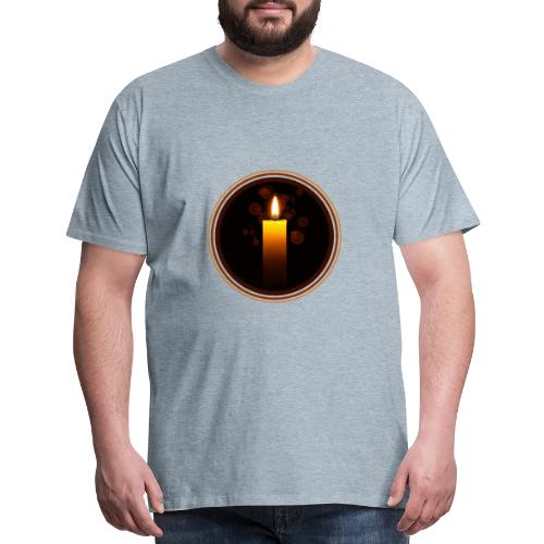Candle - Men's Premium T-Shirt
