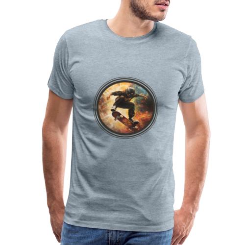 Skateboarding Flow - Men's Premium T-Shirt