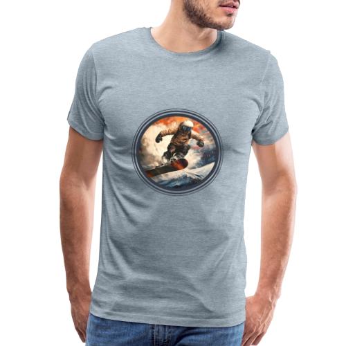 Snowboarding Elevation - Men's Premium T-Shirt