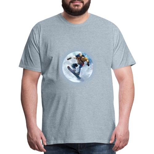 Snowboarding Life - Men's Premium T-Shirt