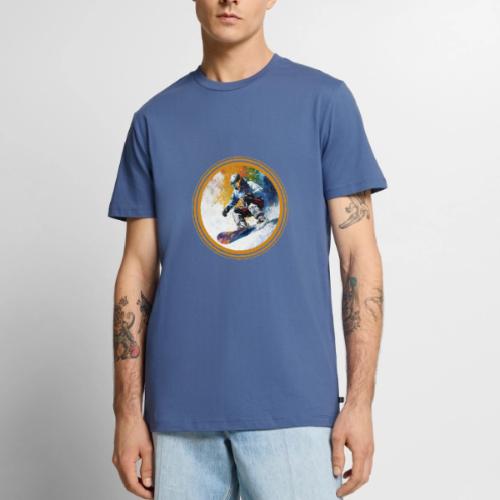 Snowboarding Dreams - Men's Premium T-Shirt