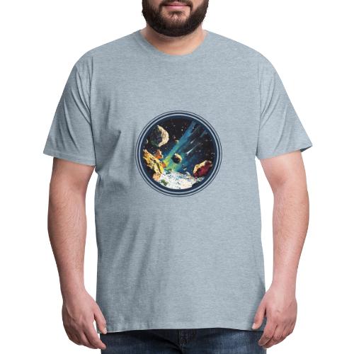 Celestial Collision - Men's Premium T-Shirt