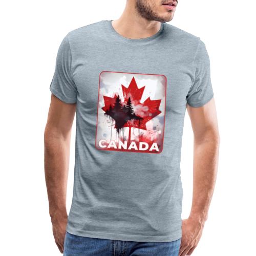 Canada's Maple Leaf Pride - Men's Premium T-Shirt