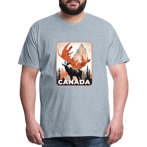 Canada Wild Spirit - Men's Premium T-Shirt