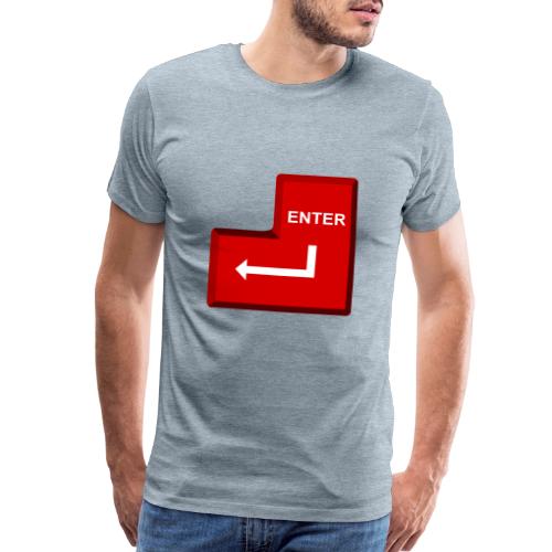 Just Press Enter - Men's Premium T-Shirt