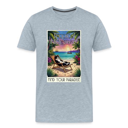 Tropical Hideaway - Men's Premium T-Shirt