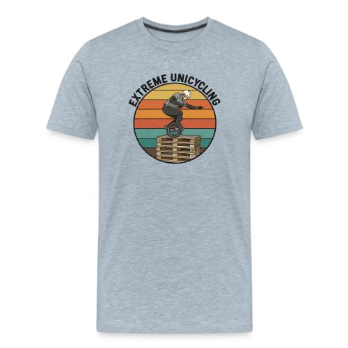 Extreme Unicycles - Men's Premium T-Shirt