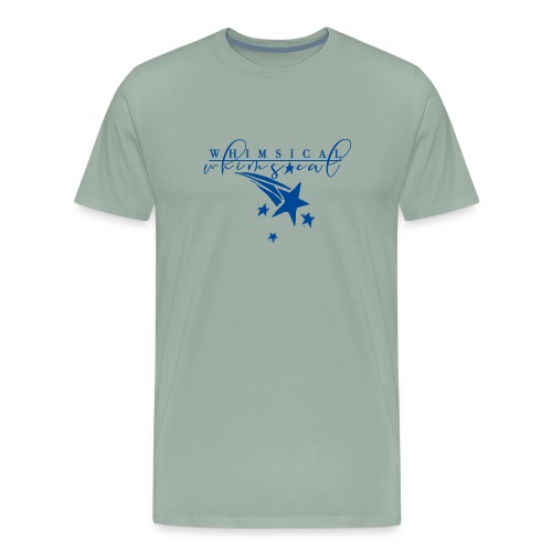 Whimsical - Shooting Star - Blue - Men's Premium T-Shirt