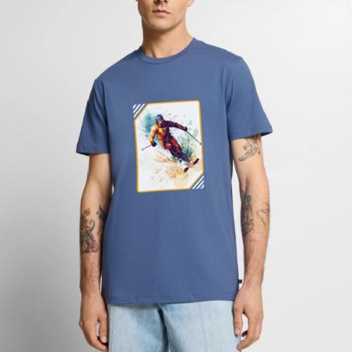 Winter Skiing Escape - Men's Premium T-Shirt