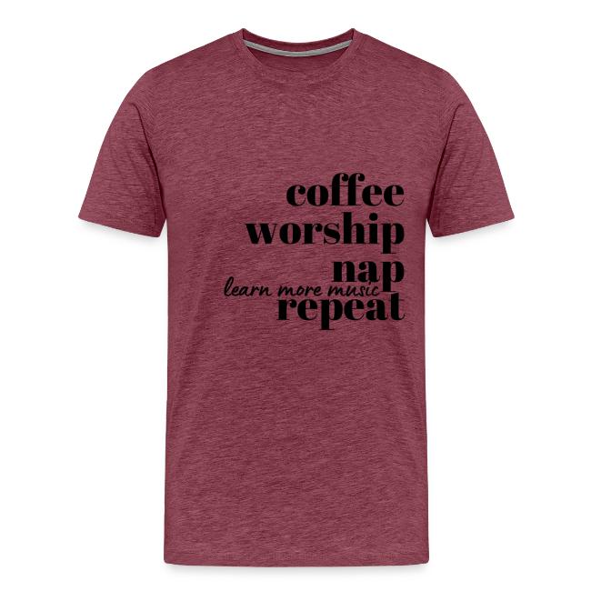 Coffee Worship Nap Tee