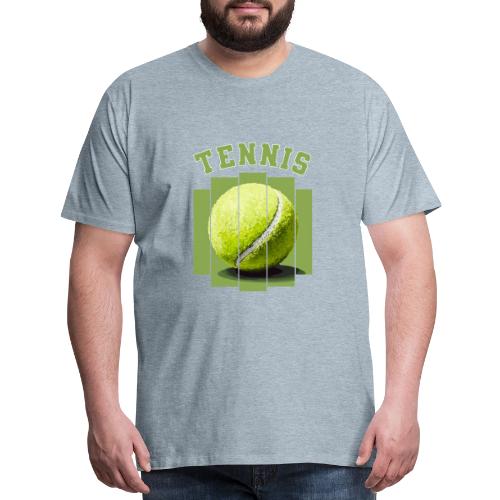 Tennis Minimal - Men's Premium T-Shirt