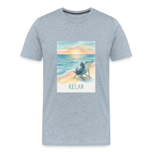 Relaxing Water - Men's Premium T-Shirt