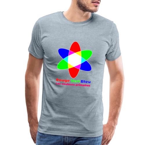 RGB Primary Colors - Men's Premium T-Shirt