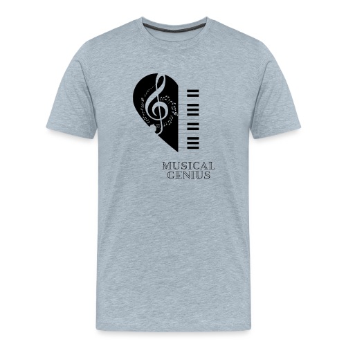 Alicia Greene music logo 3 - Men's Premium T-Shirt