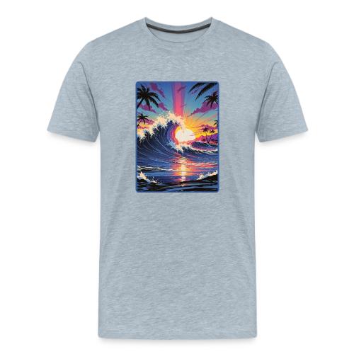 Sunrise Peak - Men's Premium T-Shirt