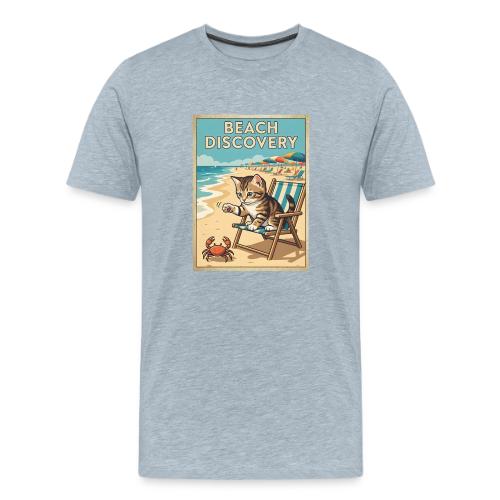 Kitten's Beach Discovery - Men's Premium T-Shirt