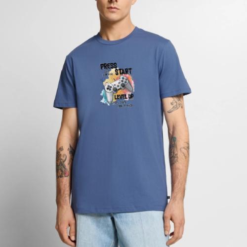 Press Start, Level Up - Men's Premium T-Shirt