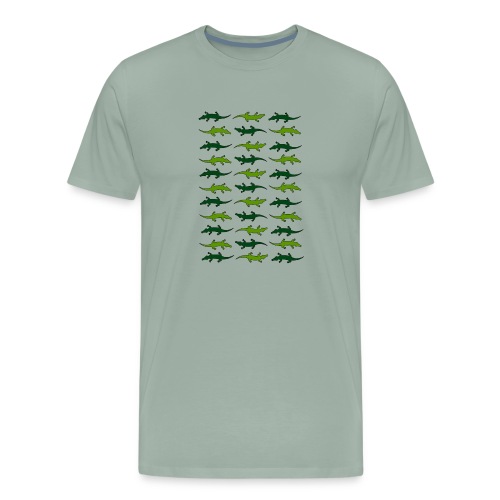 Crocs and gators - Men's Premium T-Shirt