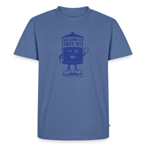 RO Welcome to Troy Winking Fuel Tank Light - Men's Premium T-Shirt