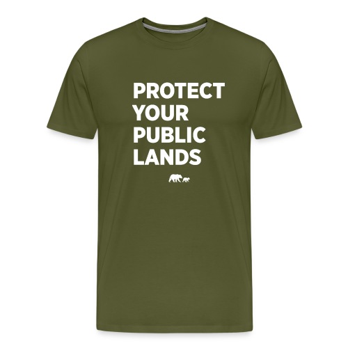 Protect Your Public Lands - Men's Premium T-Shirt