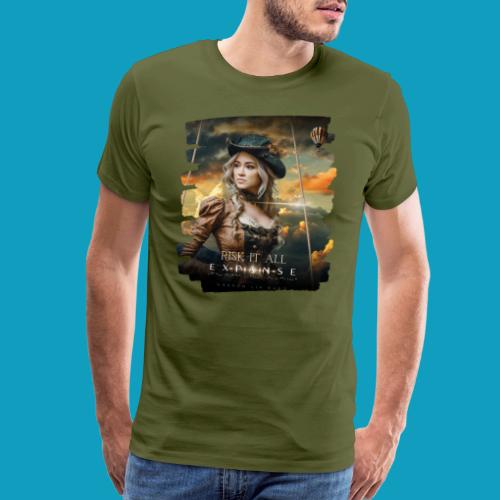 Risk It All Avatar - Men's Premium T-Shirt