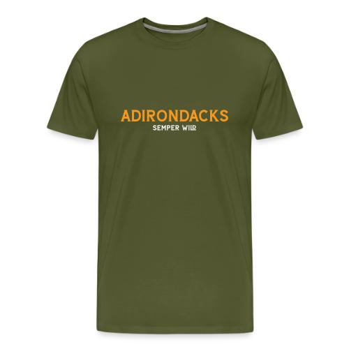 Semper Wild Adirondack Vintage Light - Men's Premium T-Shirt