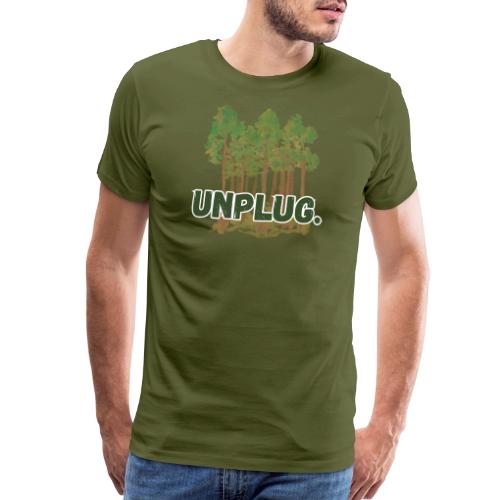 Unplug Series - 4 - Men's Premium T-Shirt