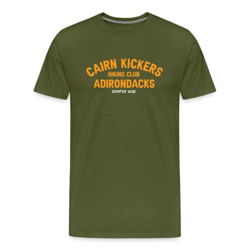 Semper Wild Cairn Kickers Hiking Club Dark - Men's Premium T-Shirt