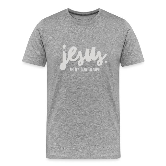 Jesus Better than therapy design 1 in light blue