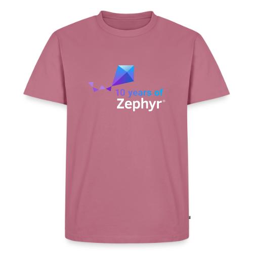 Zephyr 10th Anniversary Stacked Color Reverse - Men's Premium T-Shirt
