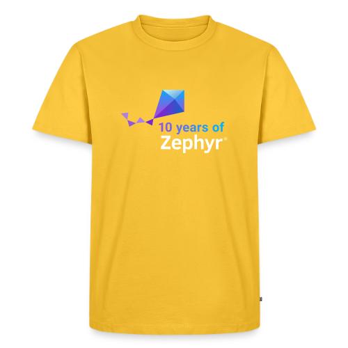 Zephyr 10th Anniversary Stacked Color Reverse - Men's Premium T-Shirt