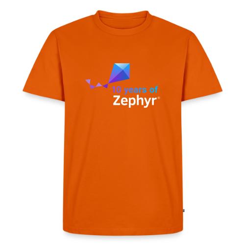 Zephyr 10th Anniversary Stacked Color Reverse - Men's Premium T-Shirt