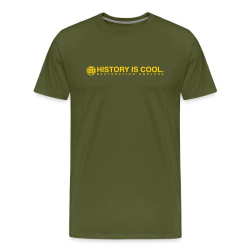 Restoration Obscura History is Cool - Men's Premium T-Shirt