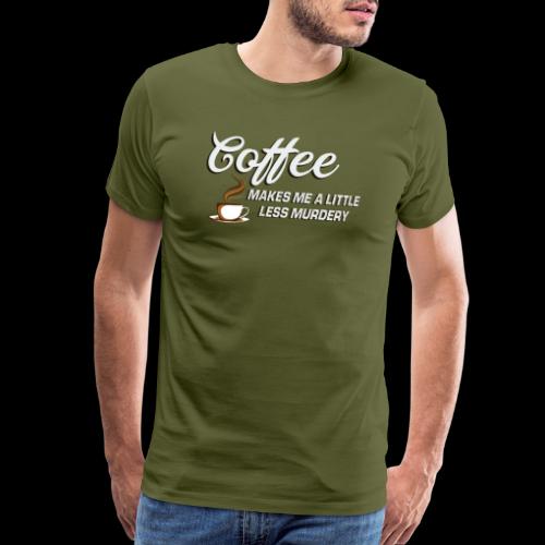 Coffee Helps - Men's Premium T-Shirt