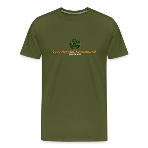 Adirondack Mountain News Good Morning Light - Men's Premium T-Shirt