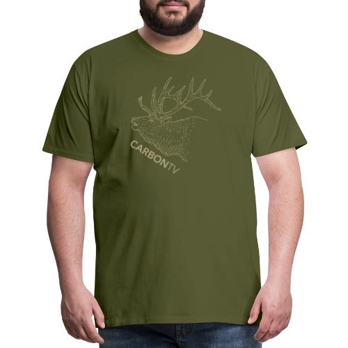 Fauna Series - Elk - Men's Premium T-Shirt