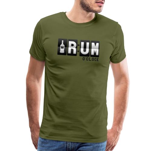 #RUM - Because It's Always RUM O'CLOCK - Men's Premium T-Shirt