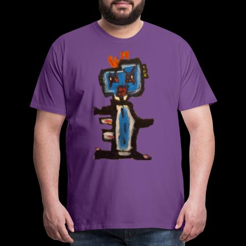 GIANT AWESOME ROBOT! - Men's Premium T-Shirt