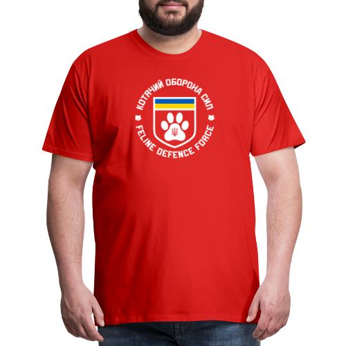 Feline Defense Force Logo EU - Men's Premium T-Shirt