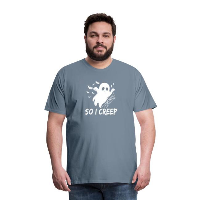 So I Creep Halloween funny women's boo Tshirt