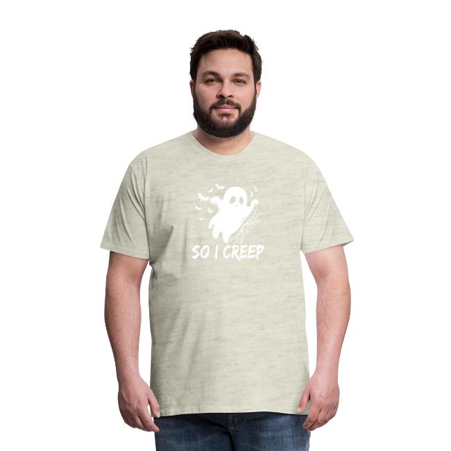 So I Creep Halloween funny women's boo Tshirt