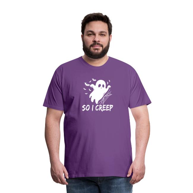 So I Creep Halloween funny women's boo Tshirt