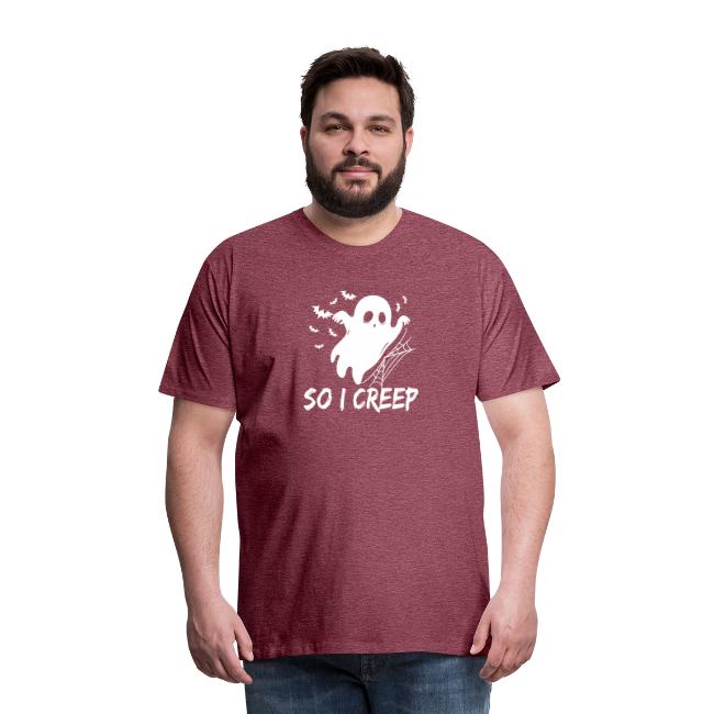 So I Creep Halloween funny women's boo Tshirt