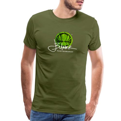 John Bulmer Photography Original Leaf Lotus Logo - Men's Premium T-Shirt
