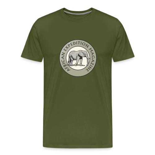 African Expedition Magazine Logo - Men's Premium T-Shirt