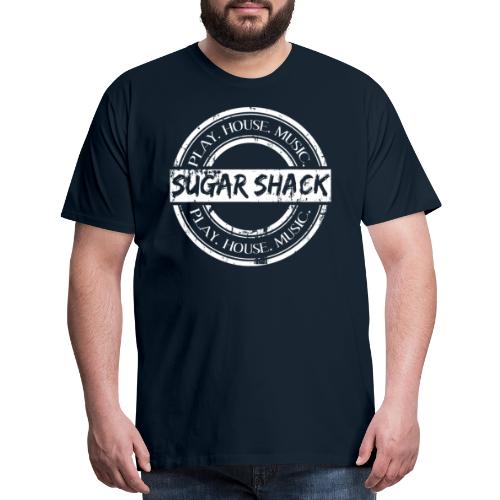Shack logo White - Men's Premium T-Shirt