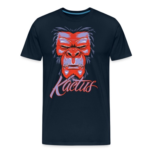 Mean Gorilla Face - Men's Premium T-Shirt